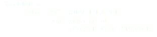  Specialists in HIGH -TECH SURVEILLANCE and a wide range of INVESTIGATIVE SERVICES